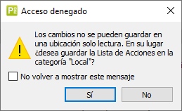 Aviso de PiStop Pro.