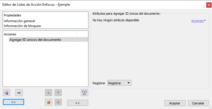 Agregar ID únicos en un documento PDF Acoplar los elementos de una capa en un PDF con una lista de acciones en Enfocus PitStop.