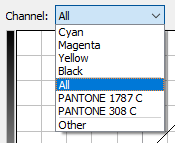 Apply a colour curve in a PDF document with an action list in Enfocus PitStop.