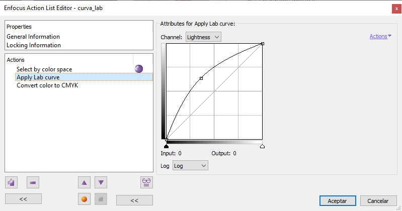 Apply Lab curve to Lab objects in PitStop.