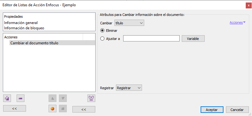 Cambiar información de un PDF con Enfocus PitStop.