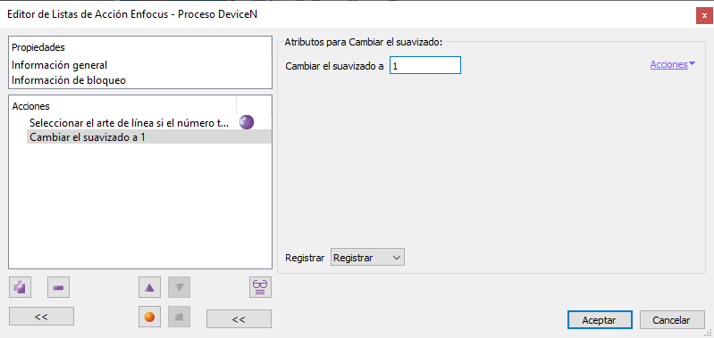 Cambiar suavizado (smoothness) de objetos vectoriales con Enfocus PitStop.