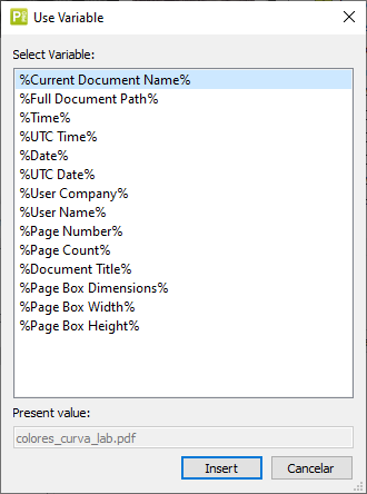 Change PDF metadata with PitStop.