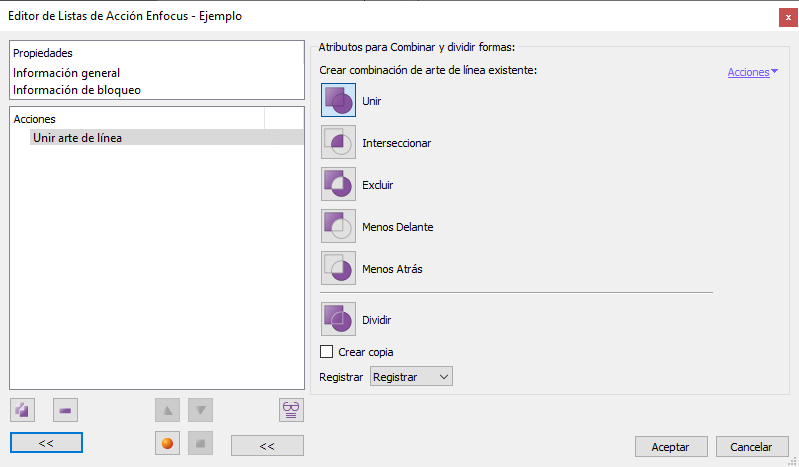 Combinar y dividir formas vectoriales en un PDF con Enfocus PitStop.