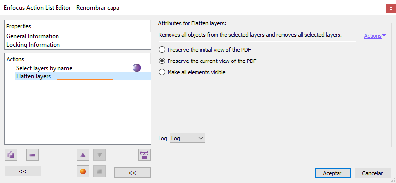 Flatten layers in a PDF with PitStop.
