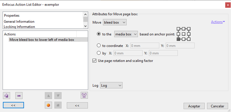 Move page box.