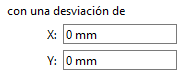 Numeración colocada en la zona superior izquierda.