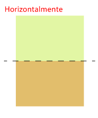 Partición de páginas horizontalmente con PitStop.