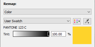 Remap colors in Enfocus PitStop.