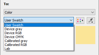 Remap colors in Enfocus PitStop.