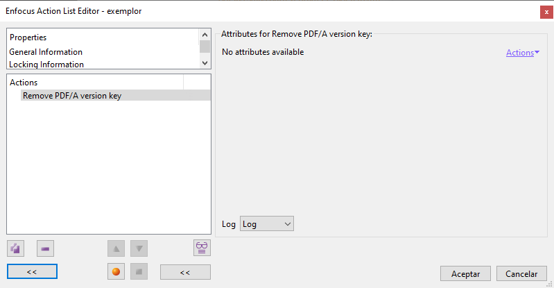 Remove PDF/A version key.