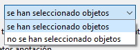 Registrar lo seleccionado en una lista de acciones de PitStop.