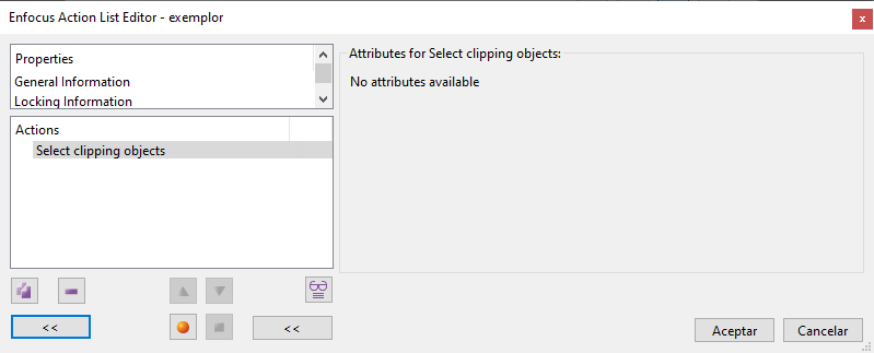 Select clipping objects.