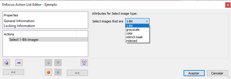 Select images by their types in a PDF with Enfocus PitStop.