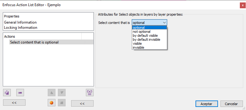 Select objects in layers of a PDF depeding on layer's properties.
