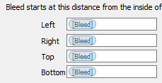 Defined variables in a list of actions of Enfocus PitStop.